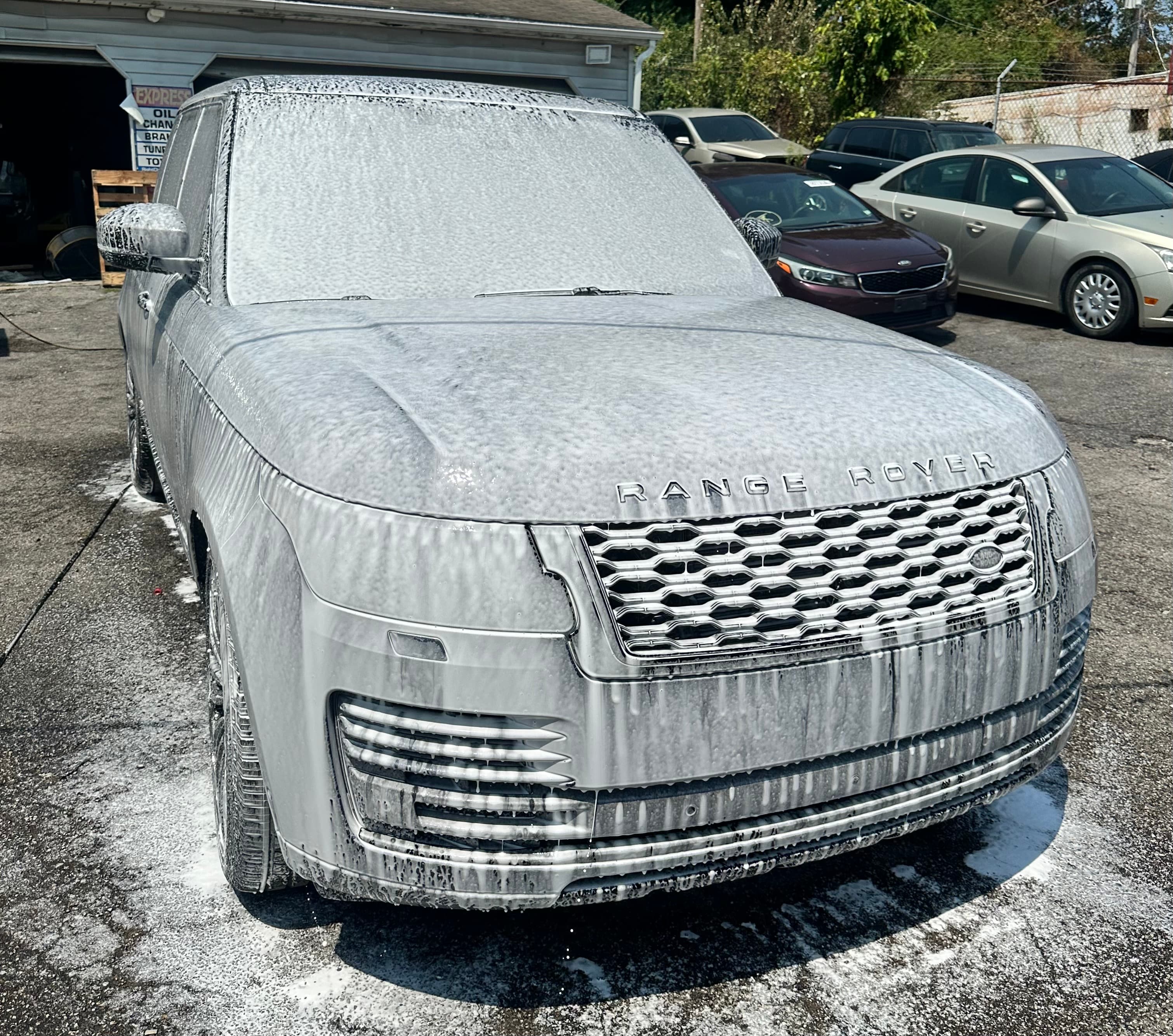Paint cared for with a considered process